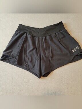 Gore Black Running Shorts Size Small